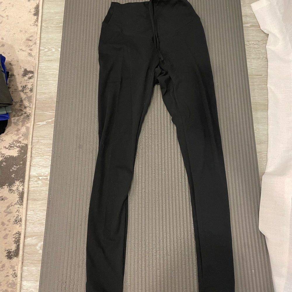 Pink Black Leggings